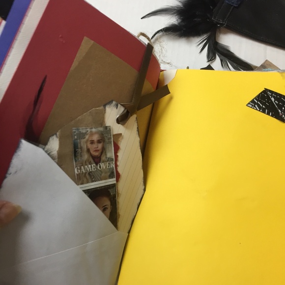 Handmade Junk Journal- Fantasy Dragon Throne theme - Picture 13 of 15